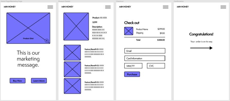 Lo-Fi App Prototype - XanderWitch Design & Development