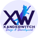 XanderWitch Design and Development circle logo