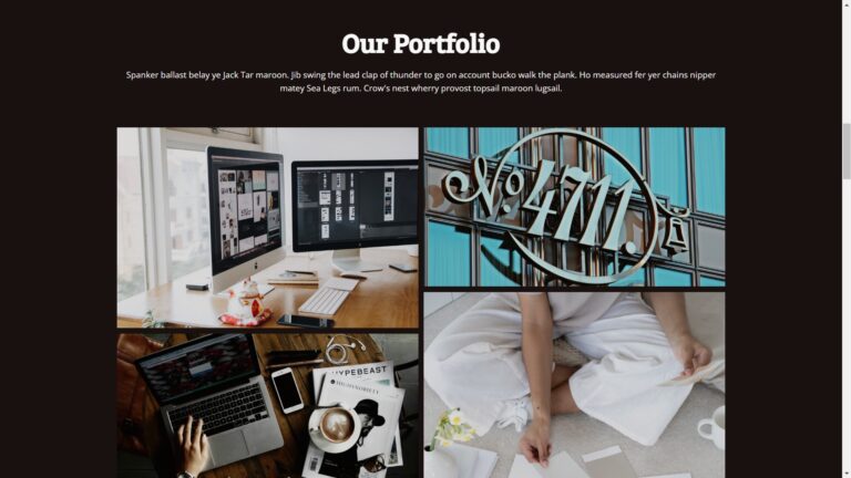 Portfolio Designs - XanderWitch Design and Development