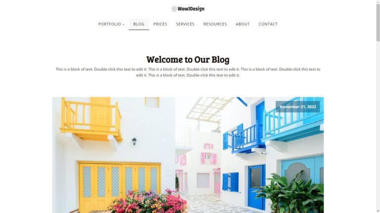WordPress Blog Page - XanderWitch Design and Development