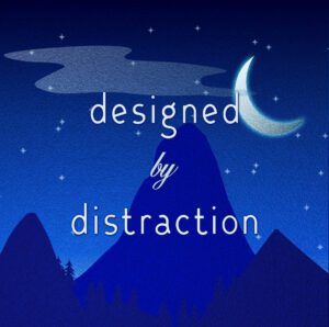 Designed by Distraction Logo - XanderWitch Design & Development